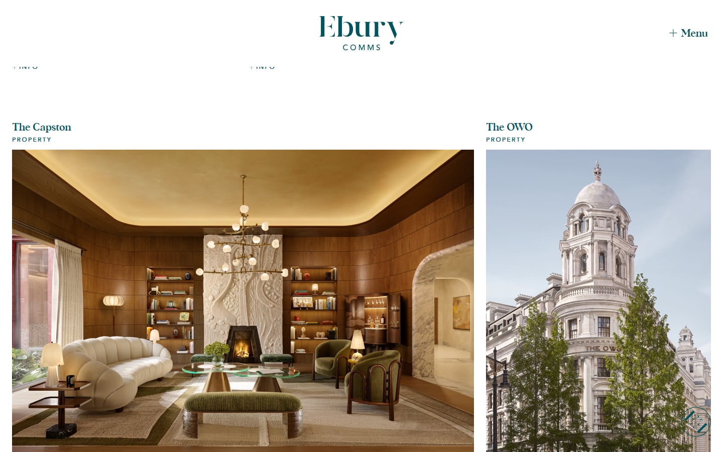 Ebury Comms portfolio: The Capston and The OWO campaigns